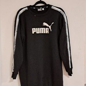 Puma Tape Crewneck Black Men's Sweatshirt Size Small